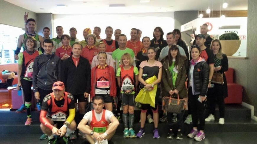 Le RAC au Marathon de Barcelone, mes que un club!