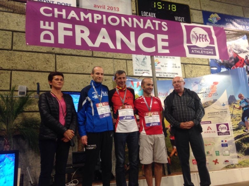 Jean-Claude Canal champion de France V2 de Trail !