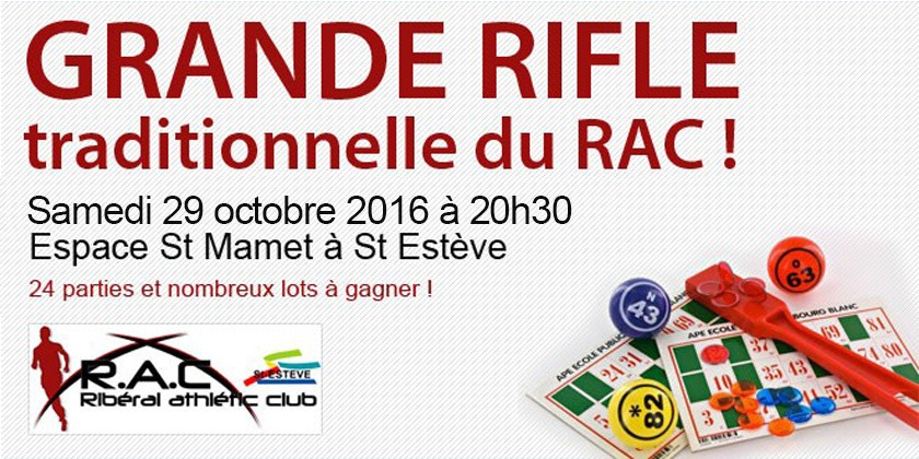 Grande Rifle du RAC 2016 !